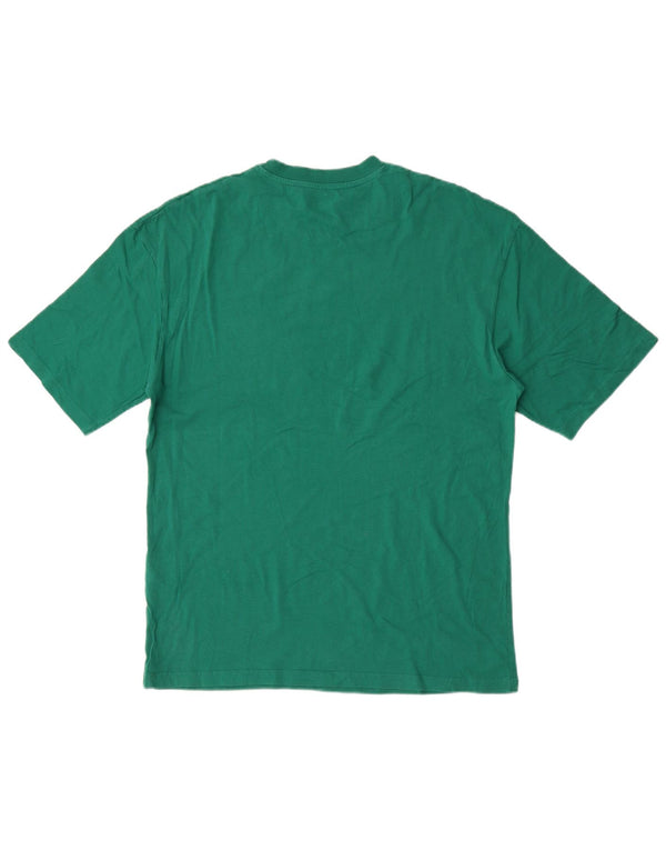 T-shirt regolare da uomo Jack & Jones Top in cotone verde medio