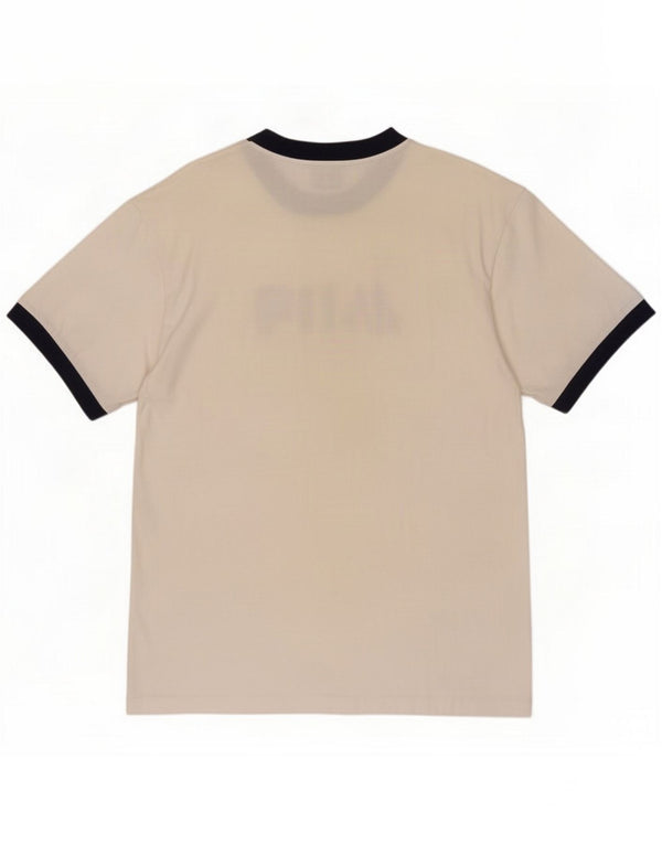 T-shirt grafica da uomo Fila Top Large Bianco