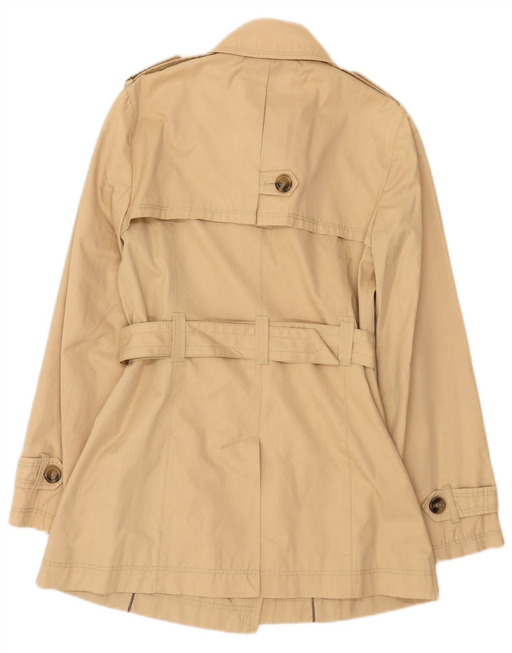 Trench da donna Massimo Dutti UK 12 Viscosa beige medio