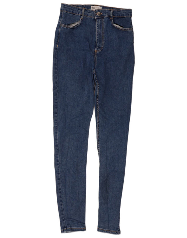 Jeans skinny da donna Zara EU 40 medi W30 L29 Blu