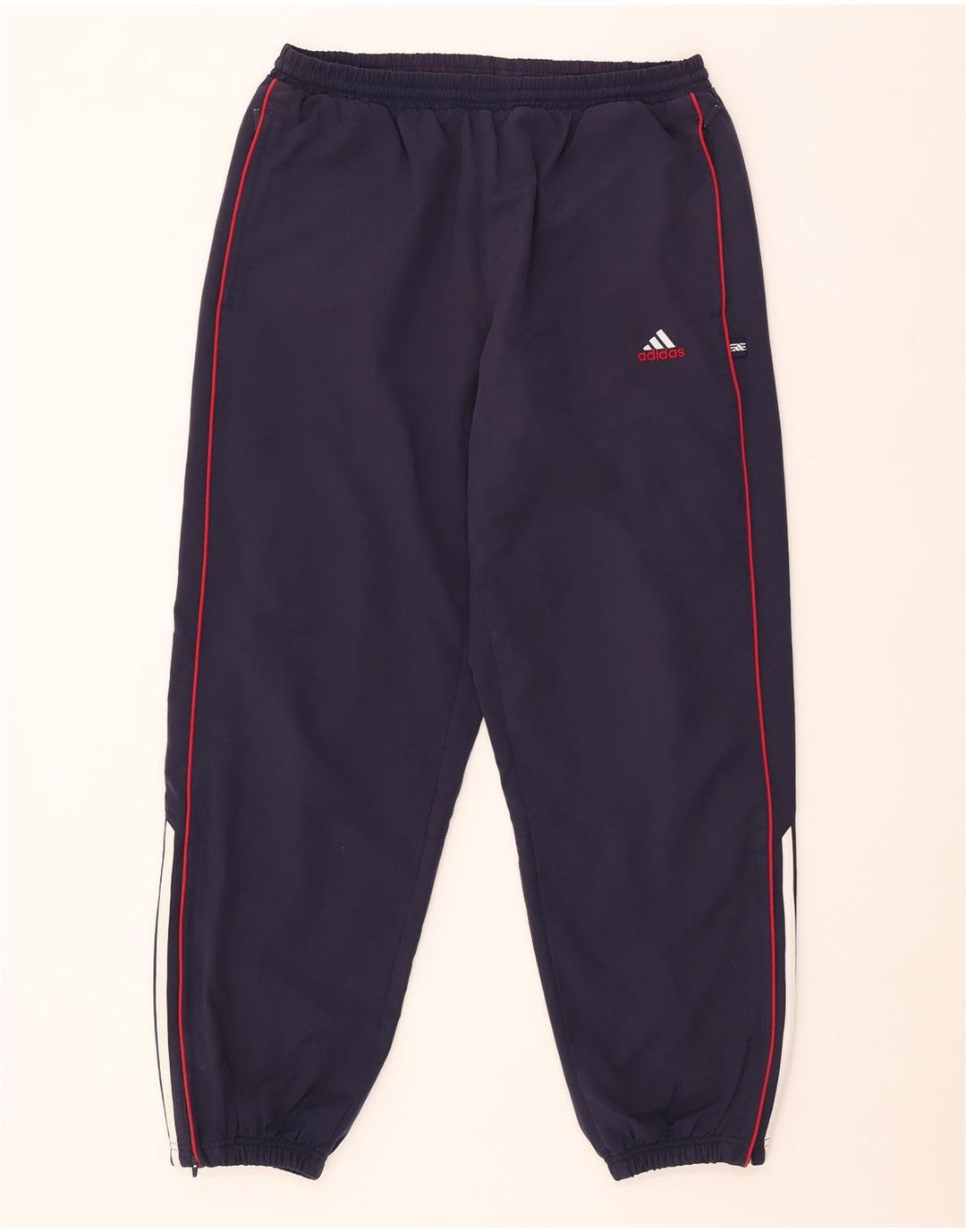 Pantaloni da tuta da uomo Adidas Joggers grandi in poliestere blu navy