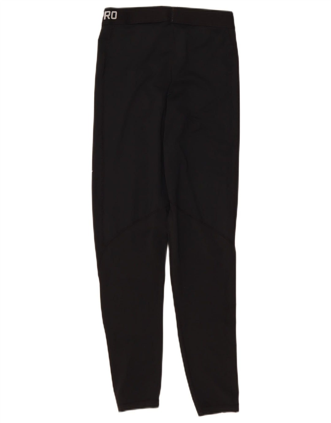 Leggings grafici Nike Dri Fit da donna UK 12 medio nero poliestere