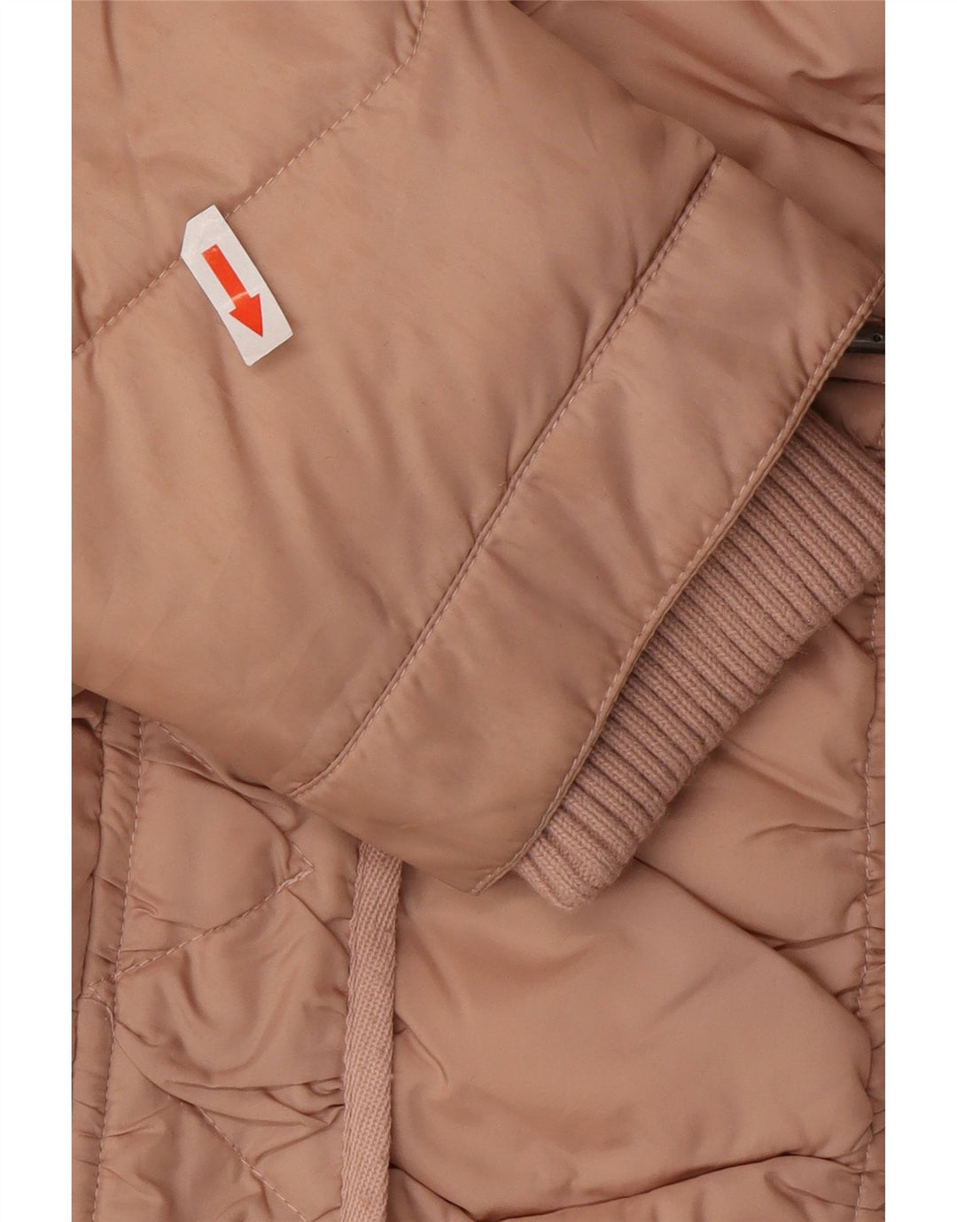 Giacca imbottita con cappuccio da donna Kangaroos UK 12 poliacrilico rosa medio