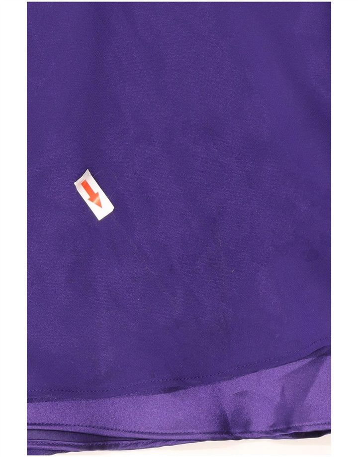 Abito lungo senza maniche da donna Debut UK 14 Poliestere viola medio