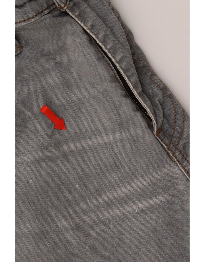 Levi's Uomo 511 Slim Jeans W34 L30 Cotone Grigio