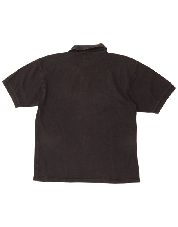 Polo Levi's da uomo grande in cotone nero