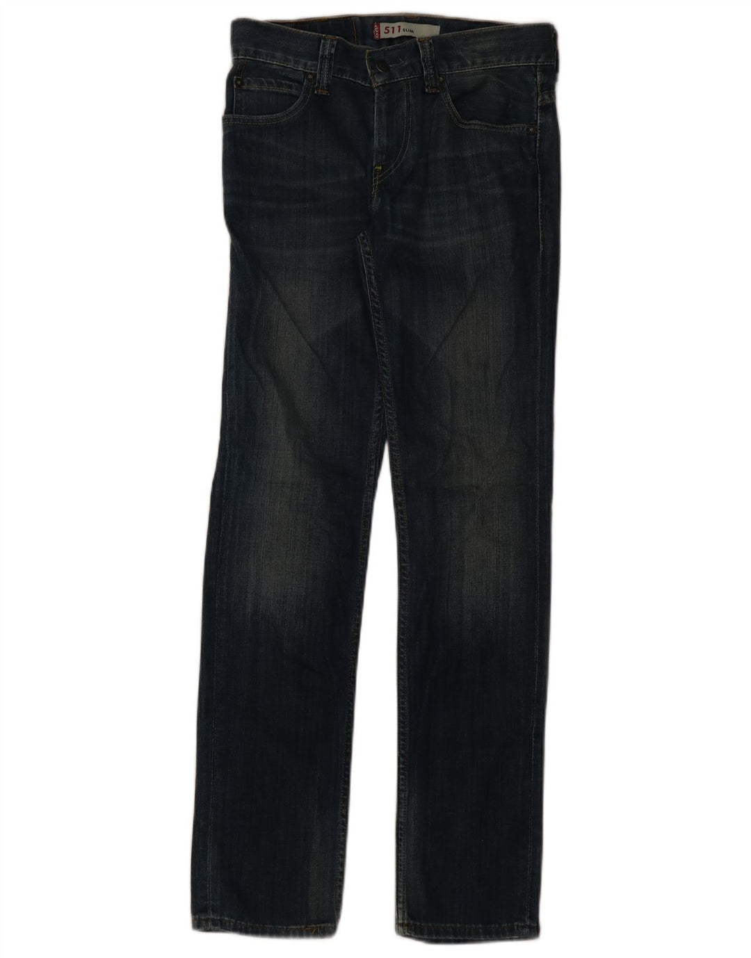 Levi's Uomo 511 Slim Jeans W31 L34 Blu Navy Cotone