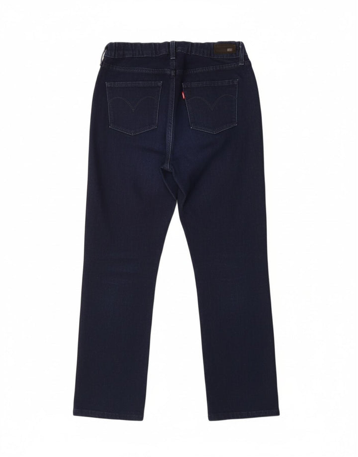LEVI'S Womens Slight Curve Classic Rise Slim Jeans W30 L27 Navy Blue
