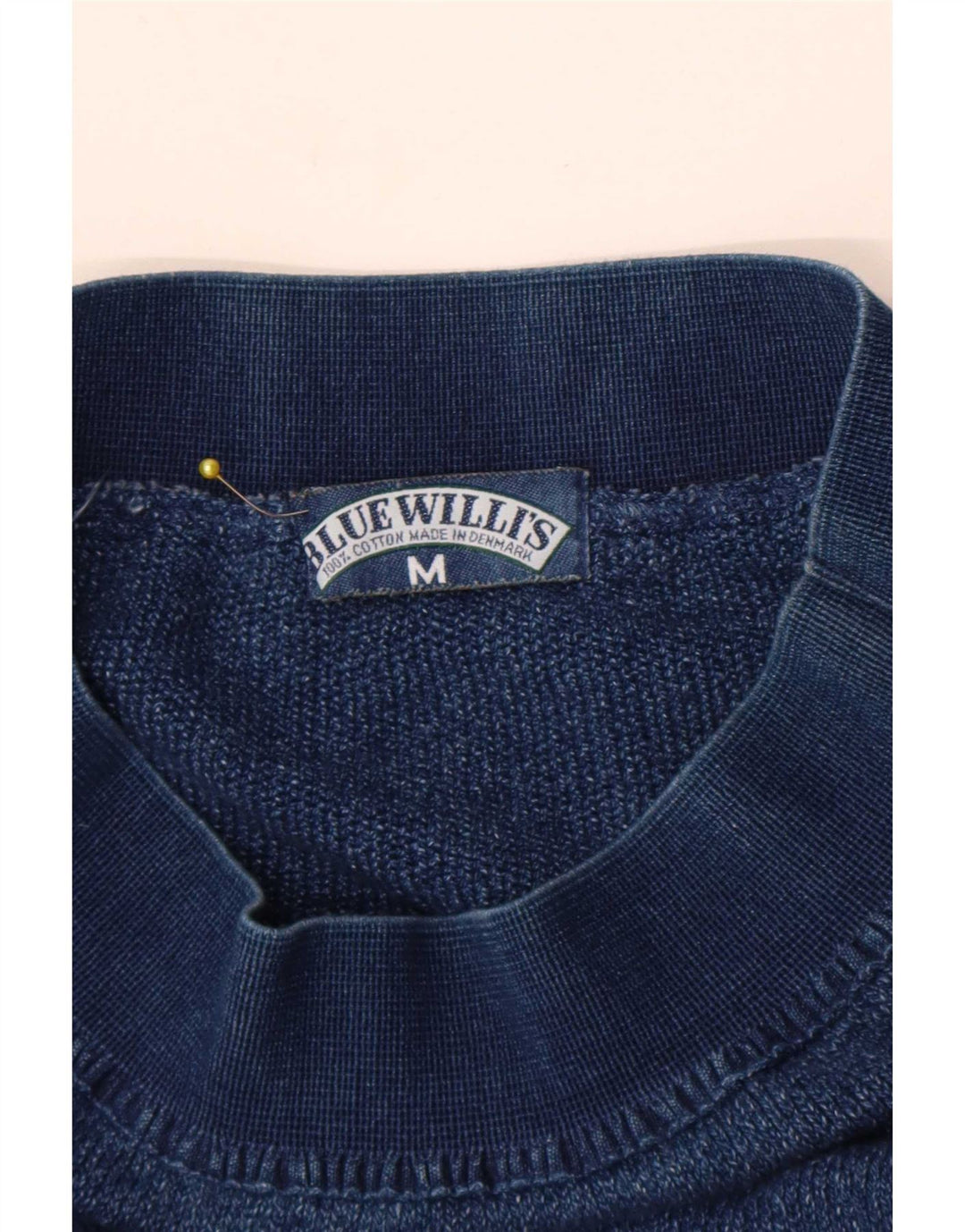 Gonna longuette da donna Blue Willi's media W28 cotone blu