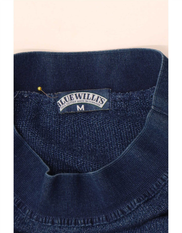 Gonna longuette da donna Blue Willi's media W28 cotone blu