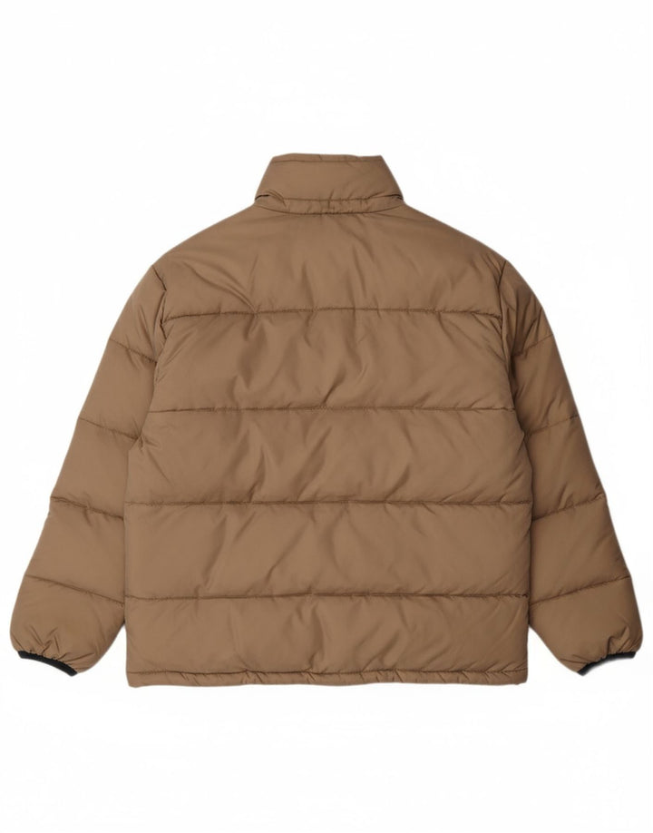 KAPPA Mens Padded Jacket UK 40 Large Grey Polyamide