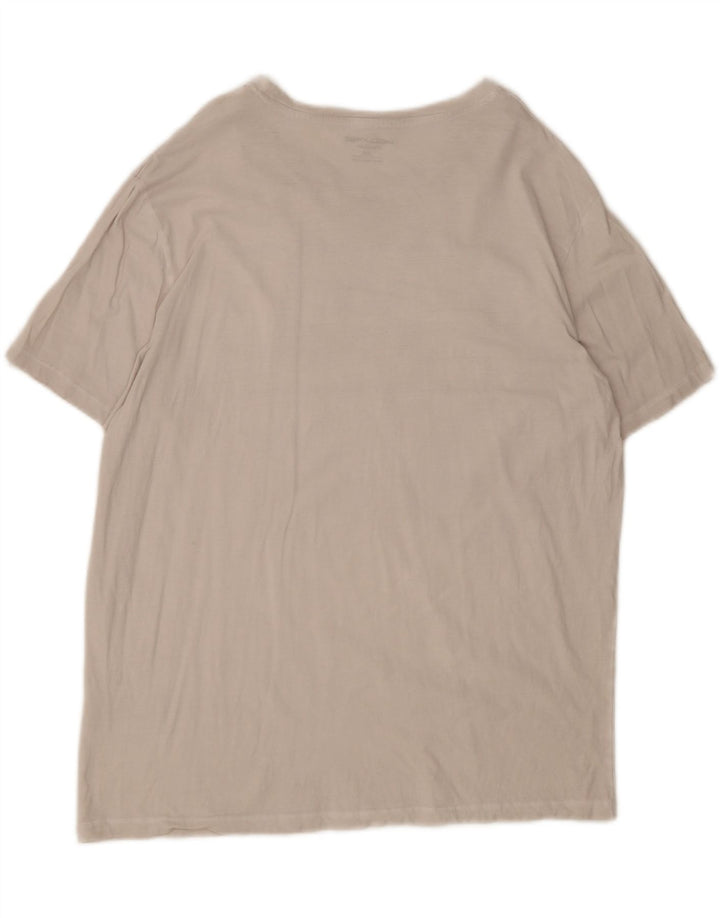JACK & JONES Mens Graphic T-Shirt Top 2XL White Cotton Vintage Jack & Jones and Second-Hand Jack & Jones from Messina Hembry 