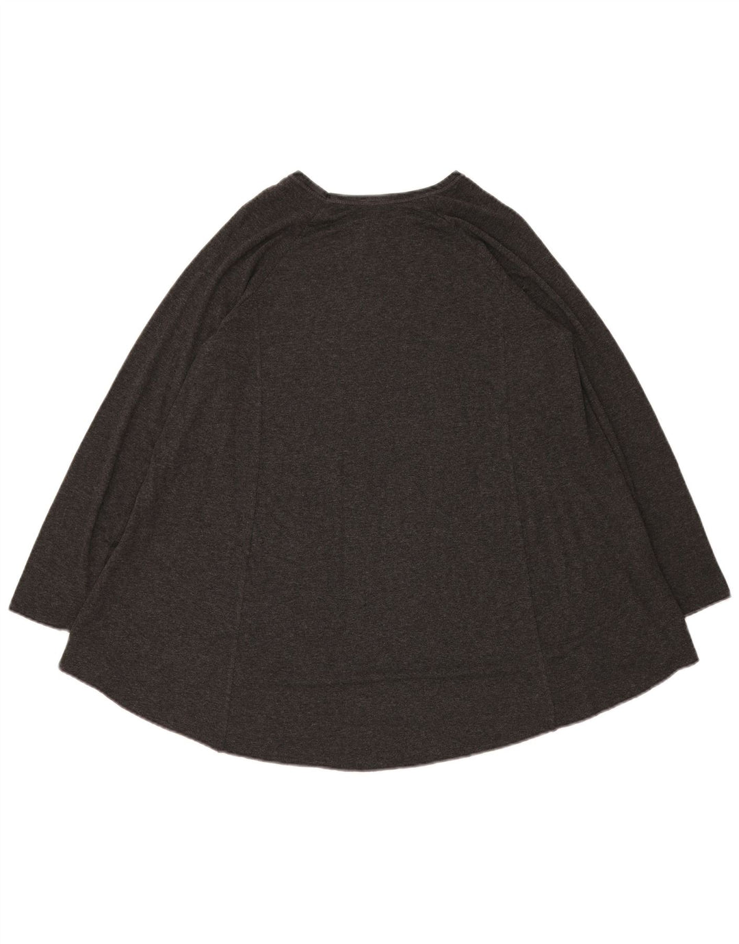 Top tunica oversize da donna Zara UK 16 grande grigio