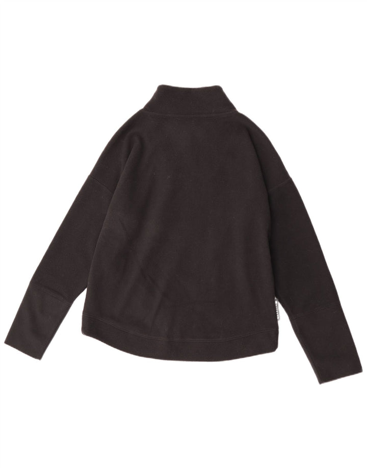 Maglione in pile da donna con collo con zip grafica Under Armour UK 14 medio nero