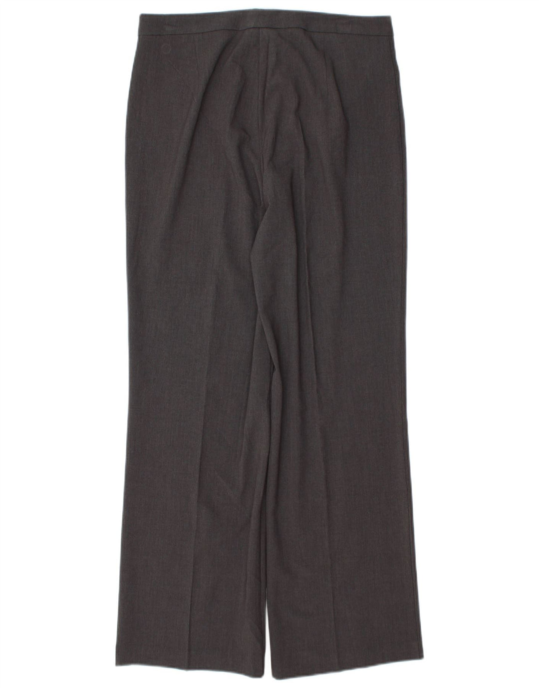 Pantaloni casual dritti da donna Marks & Spencer UK 12 Medium W30 L30 Grigio