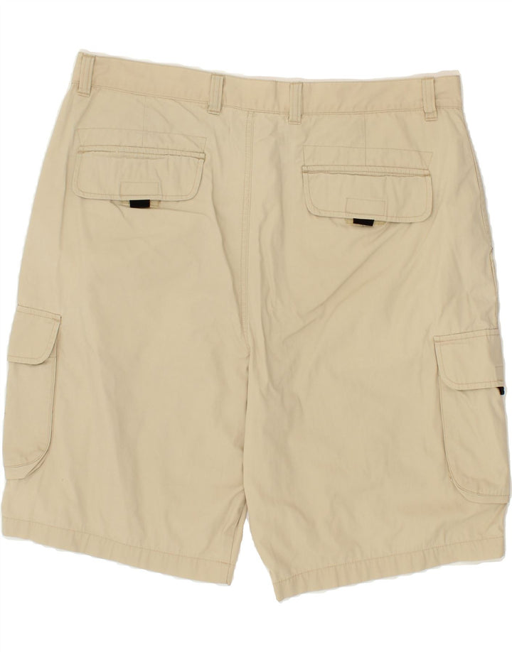 VINTAGE Mens Cargo Shorts W36 Large Beige Cotton Vintage Vintage and Second-Hand Vintage from Messina Hembry 