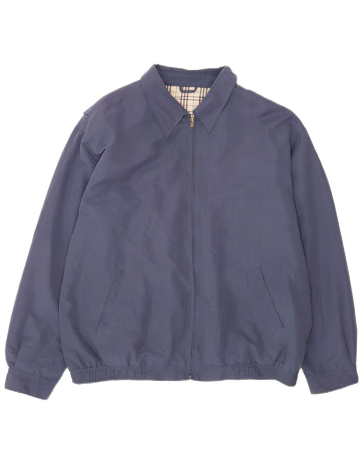 Giubbotto bomber da uomo Bhs UK 47/49 2XL Cotone blu navy