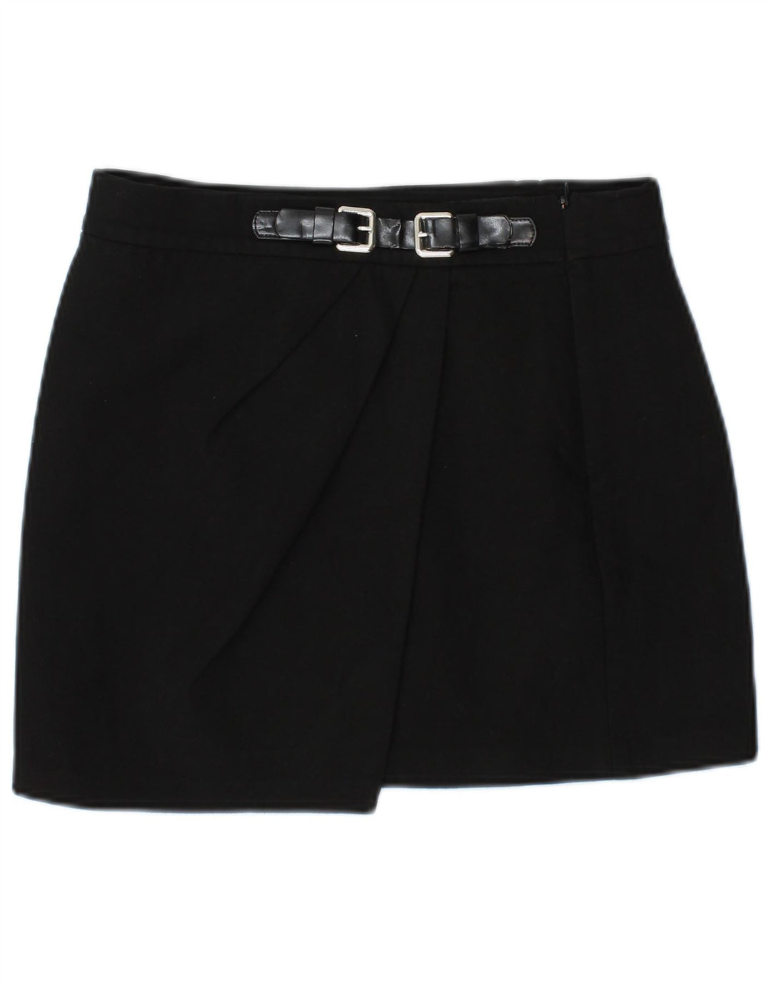 Minigonna da donna Zara piccola W27 poliestere nera
