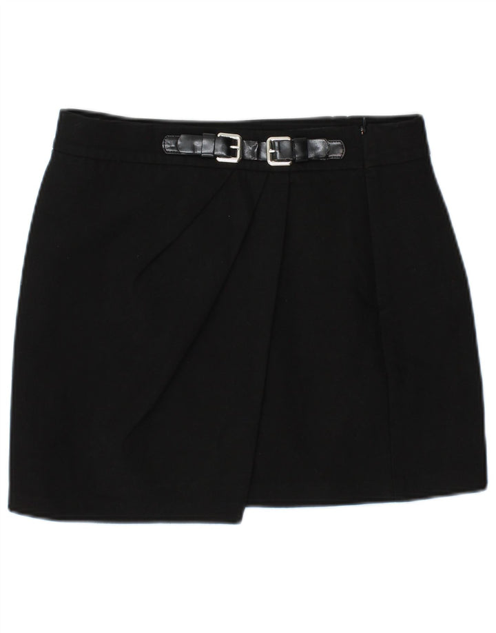 Minigonna da donna Zara piccola W27 poliestere nera