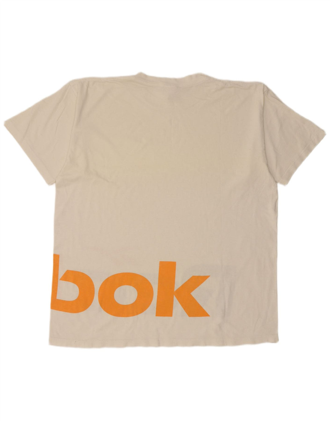 T-shirt grafica Reebok da uomo XL bianca