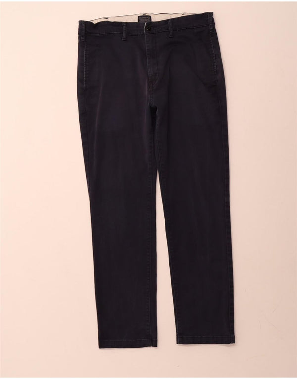 Pantaloni chino slim fit da uomo Levi's W33 L30 in cotone blu navy