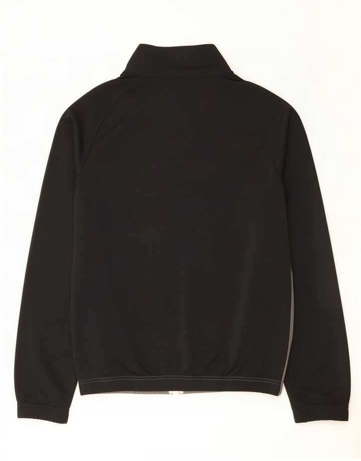 Giacca superiore della tuta da uomo Nike Small nera in poliestere color block