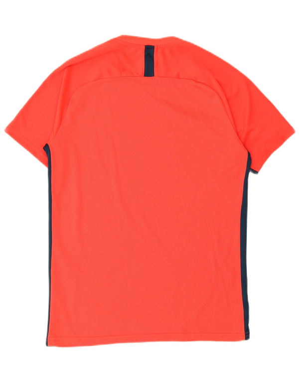 T-shirt Nike Dri Fit da uomo, colore rosso medio, color block