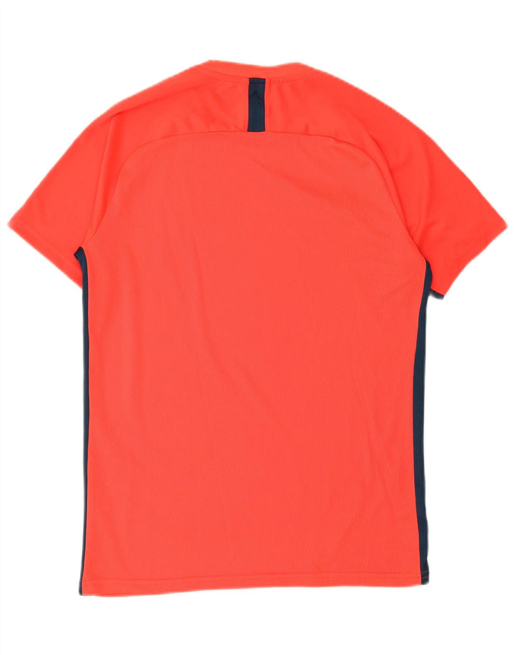 T-shirt Nike Dri Fit da uomo, colore rosso medio, color block