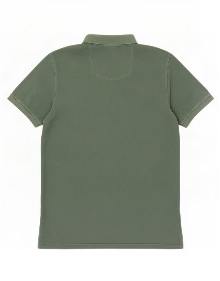 Polo da uomo Fat Face XL in cotone verde
