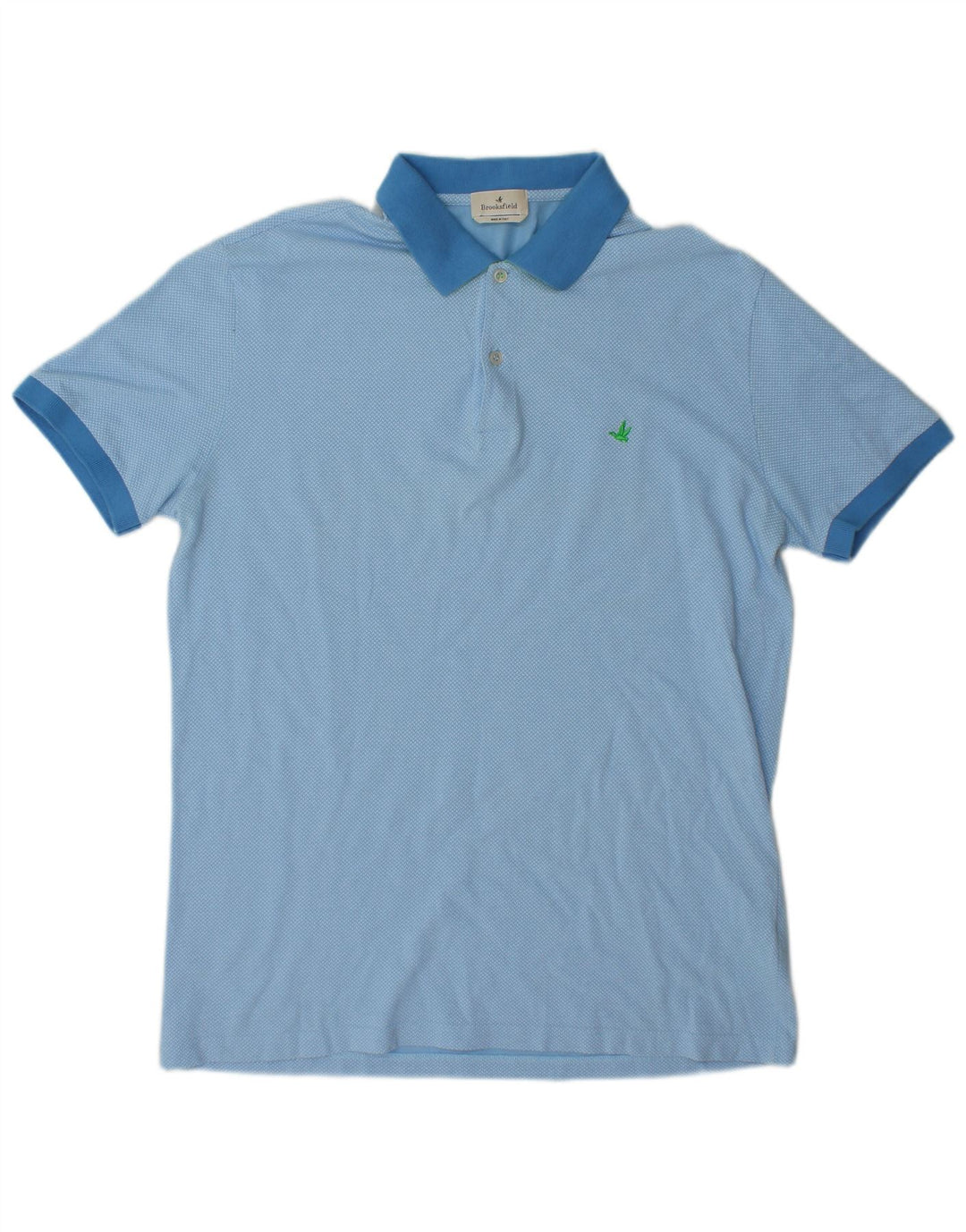 Polo da uomo Brooksfield IT 54 XL in cotone blu