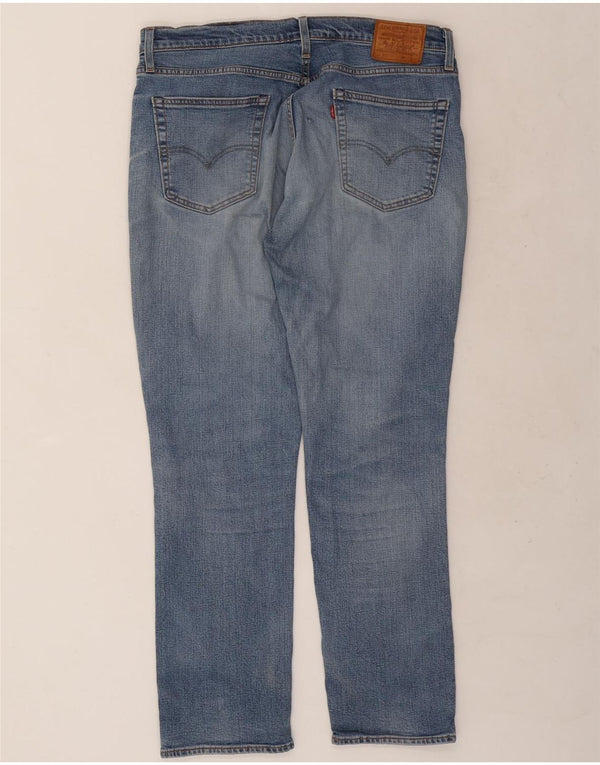 Levi's Uomo 511 Slim Jeans W36 L32 Cotone Blu
