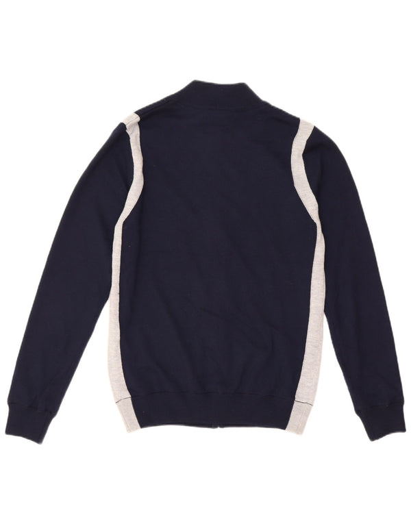 Maglione cardigan da donna Calvin Klein UK 10 Small Blu Navy Colourblock