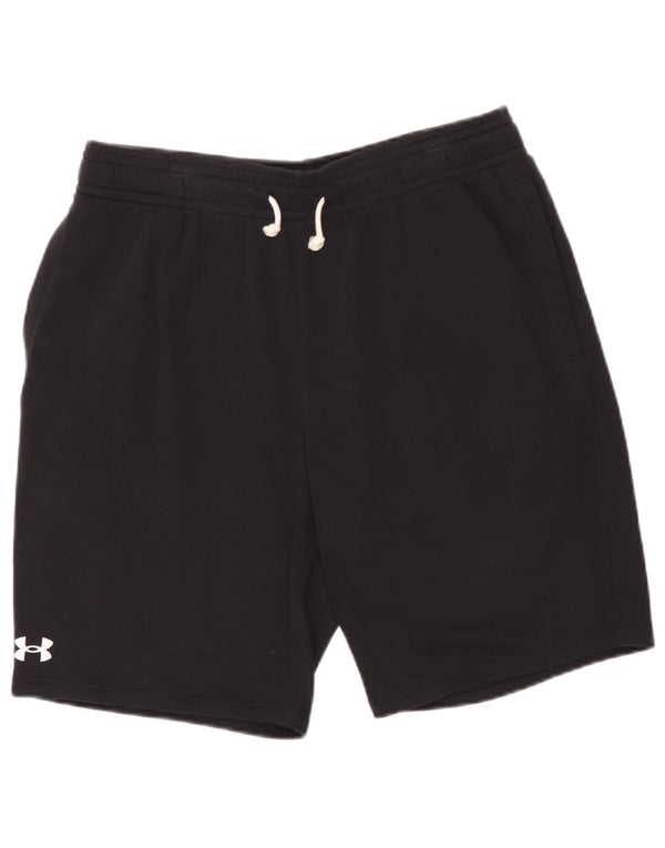 Pantaloncini sportivi da uomo Under Armour XL in cotone nero