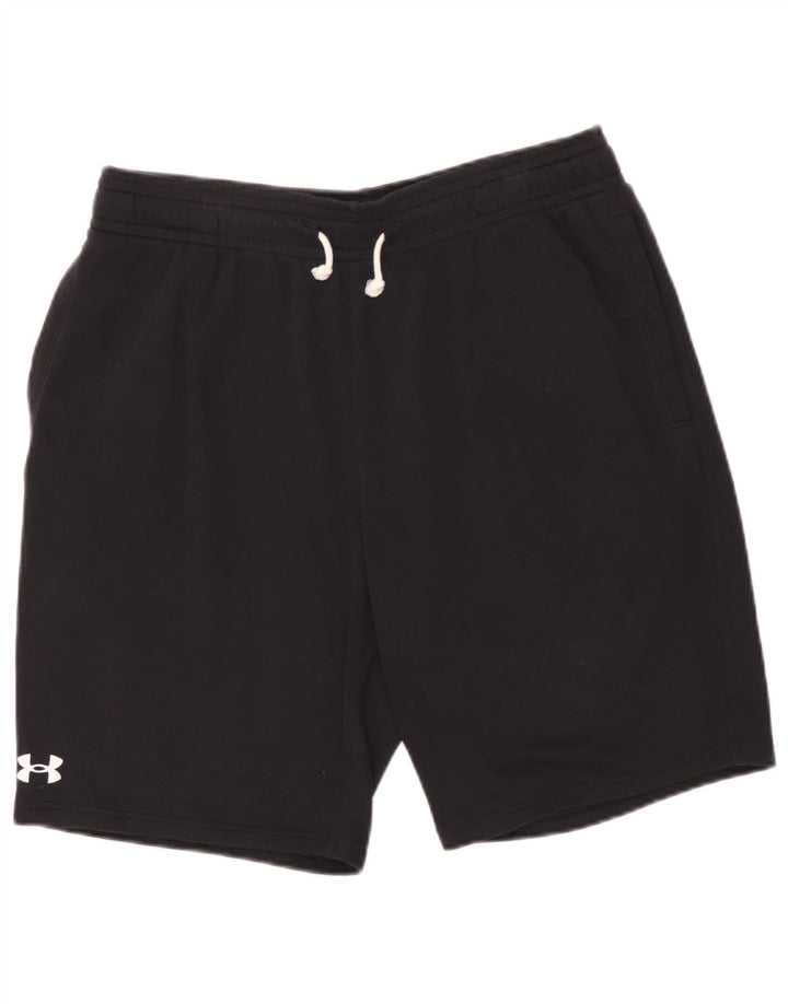 Pantaloncini sportivi da uomo Under Armour XL in cotone nero