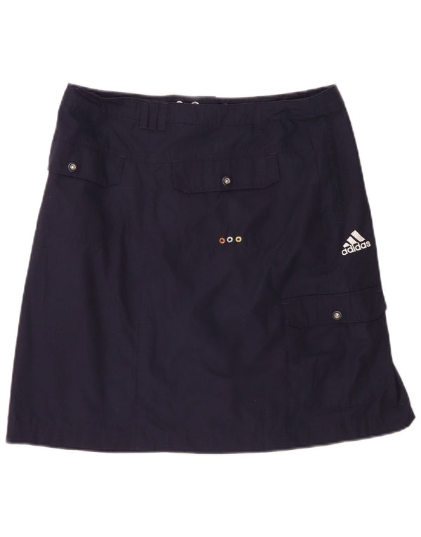Gonna cargo Adidas da donna a vita bassa UK 12 Medium W32 Blu Navy Sport