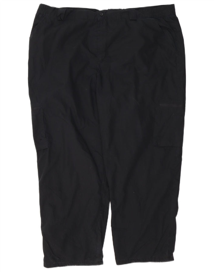 MOUNTAIN WAREHOUSE Pantaloni cargo dritti da uomo W44 L27 Poliestere nero