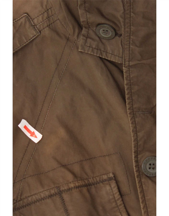 Giacca militare da uomo Superdry UK 38 cotone kaki medio
