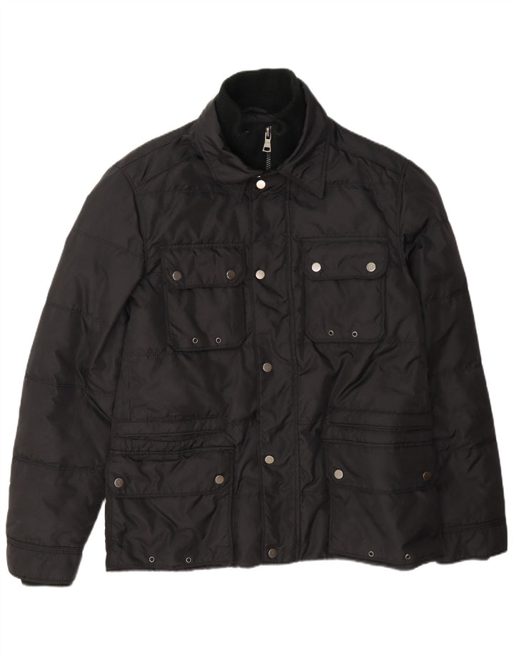 Giacca imbottita da uomo Best Company UK 38 nylon nero medio