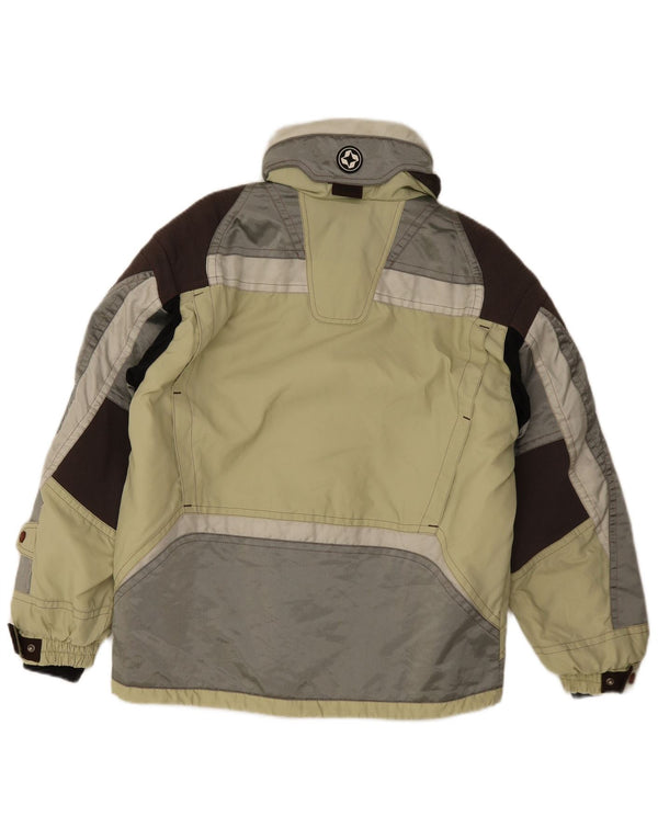 Giacca da sci da uomo con cappuccio grafico Colmar US 42 Large Green Colourblock