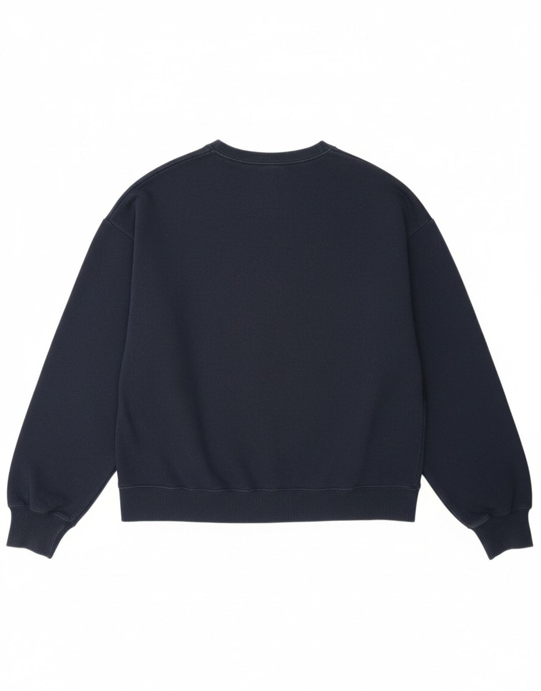 HOLLISTER Womens Sweatshirt Jumper UK 14 Medium Navy Blue Cotton