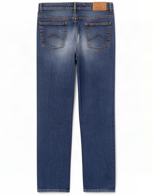 Carrera Jeans dritti da uomo 700 vestibilità regolare W36 L32 Cotone blu