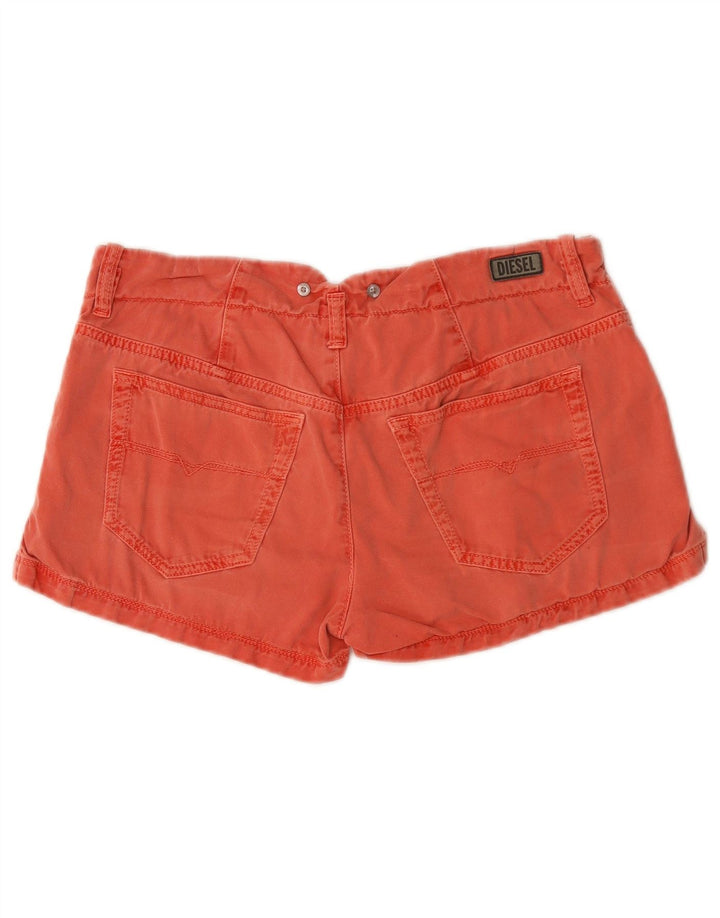 Pantaloni caldi da donna Diesel W28 medi rossi