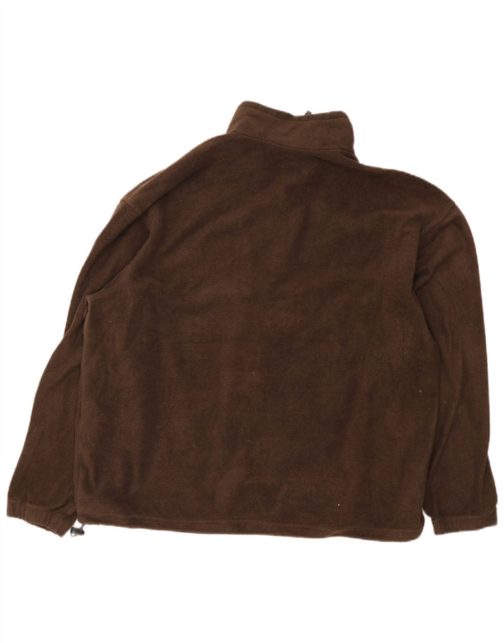 Giacca in pile da uomo Columbia UK 44 2XL Poliestere marrone