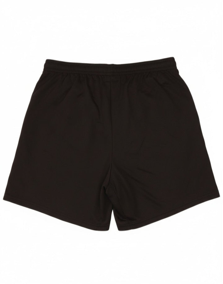 Pantaloncini sportivi da uomo Puma Large neri in poliestere color block