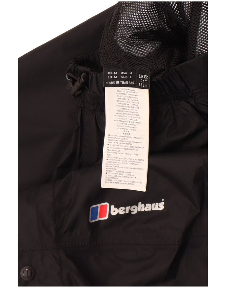 Pantaloni impermeabili da uomo Berghaus Medium neri in poliammide