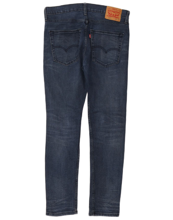 Levi's Mens 512 Slim Tapered Jeans W32 L32 Blue Cotton