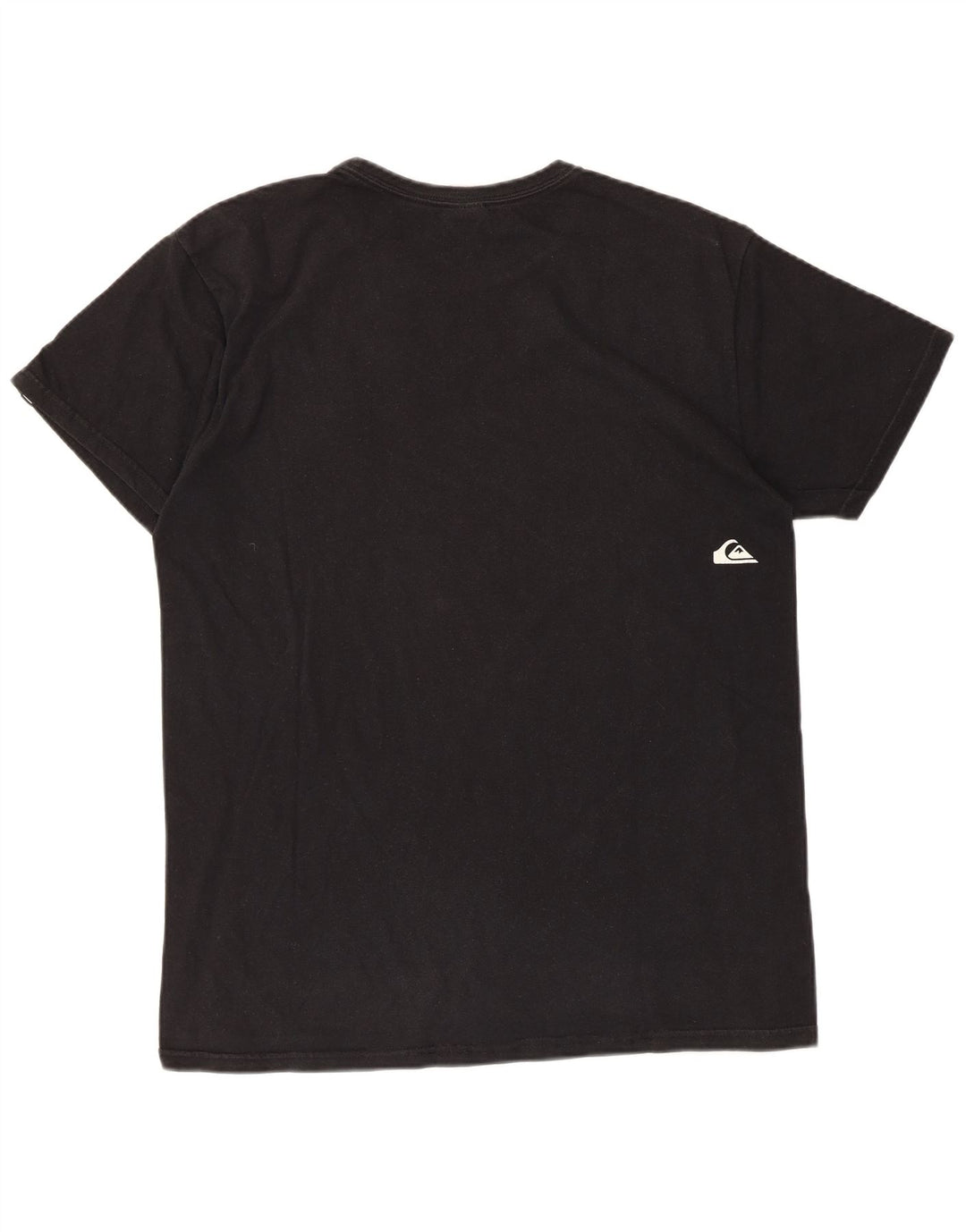 T-shirt grafica da uomo Quiksilver Top in cotone nero medio