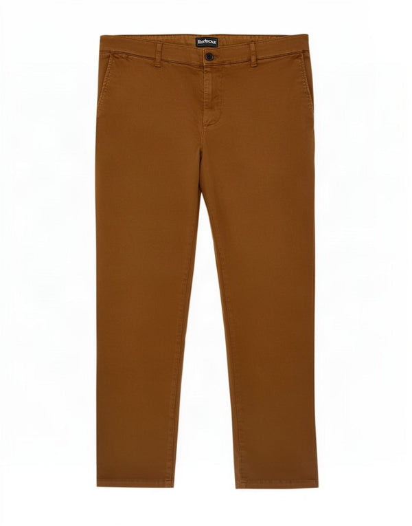 Pantaloni chino Barbour da uomo vestibilità regolare IT 46 piccolo W36 L28 cotone marrone