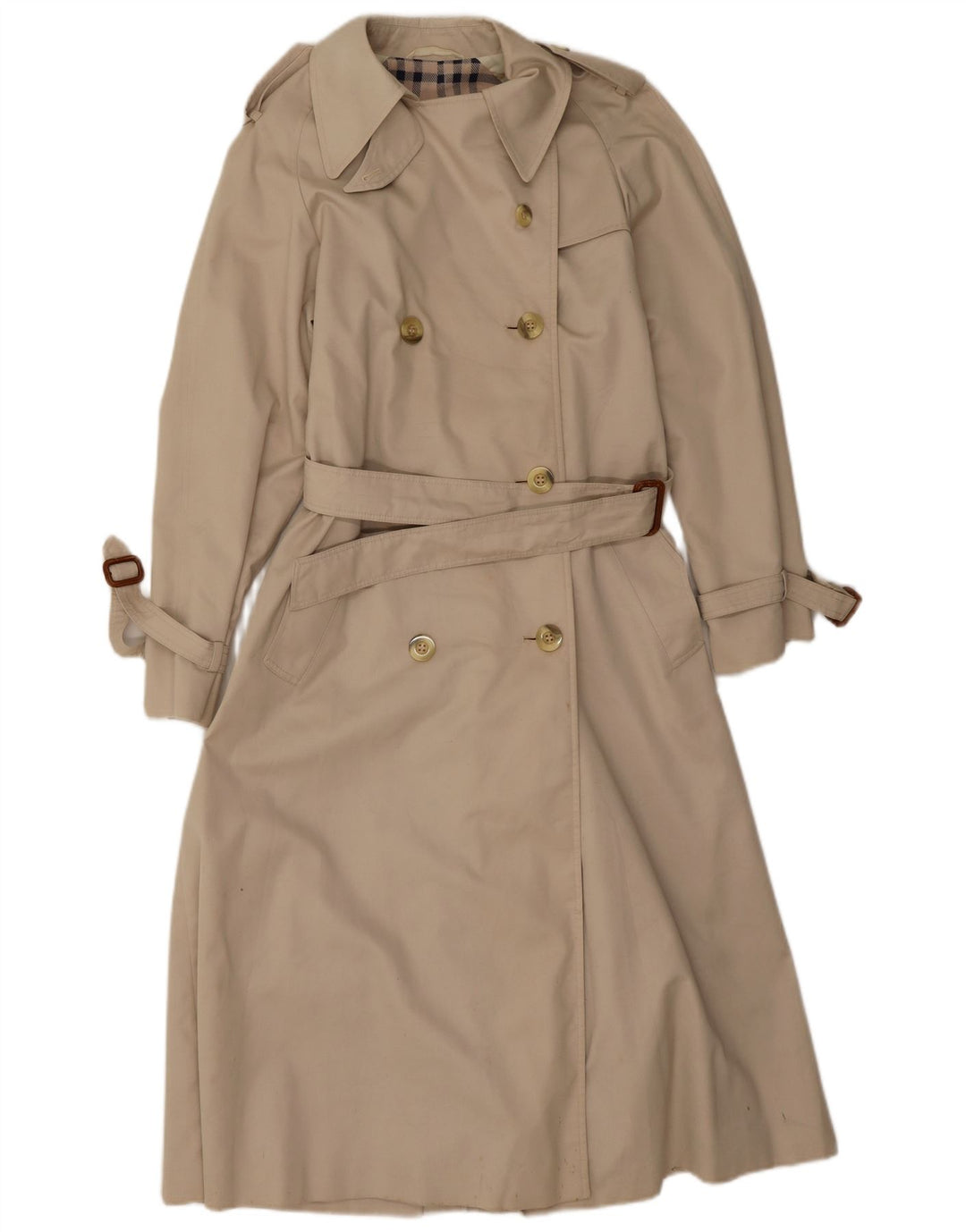 Trench da donna Aquarama UK 10 piccolo poliestere beige
