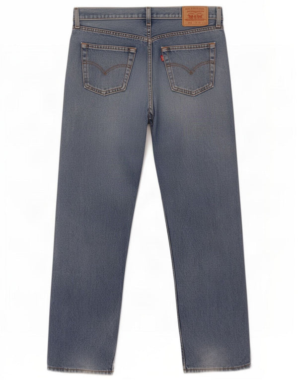 Levi's Uomo 513 Jeans dritti slim W36 L32 Blu